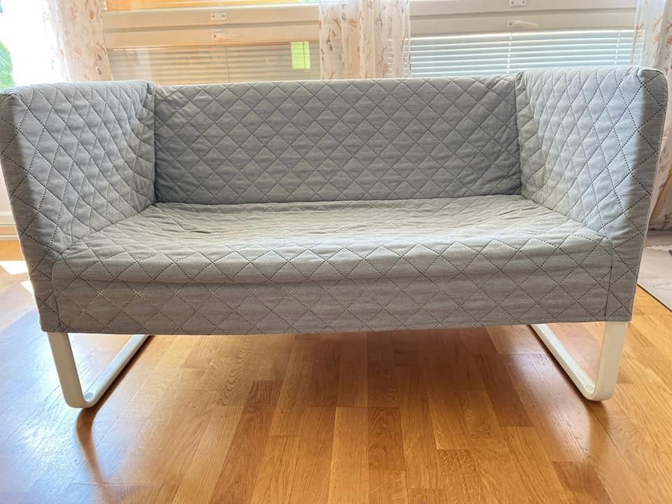 Ikea KNOPPARP, 2-seat sofa, light grey