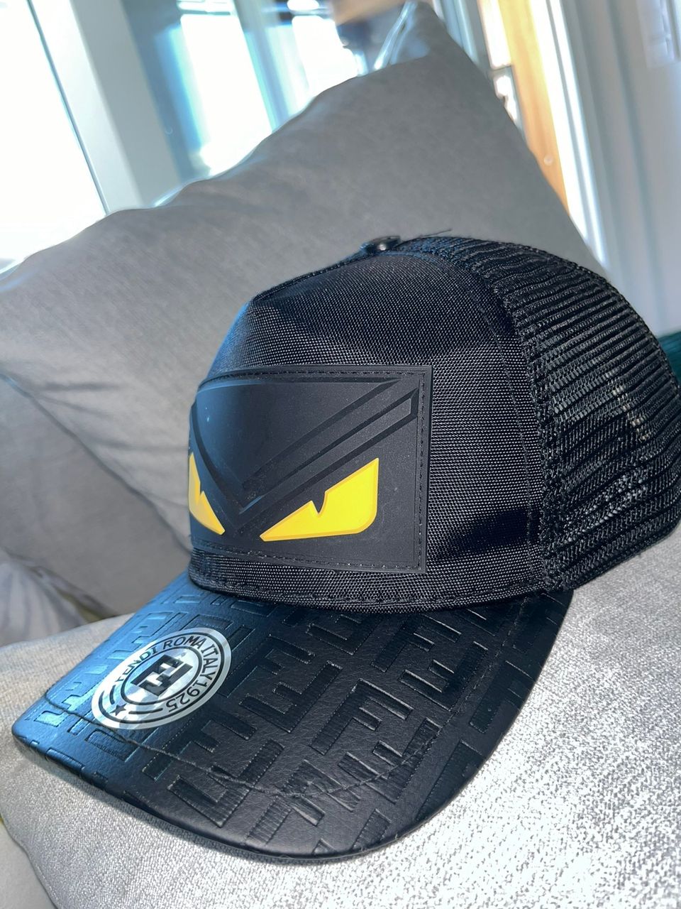 Fendi cap two yellow eyes limited edition