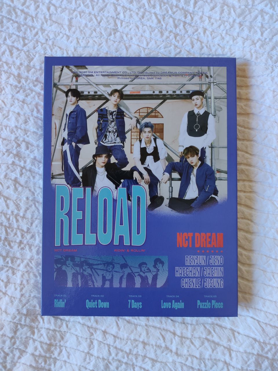 NCT Dream – Reload -albumi (Rollin’ ver.)