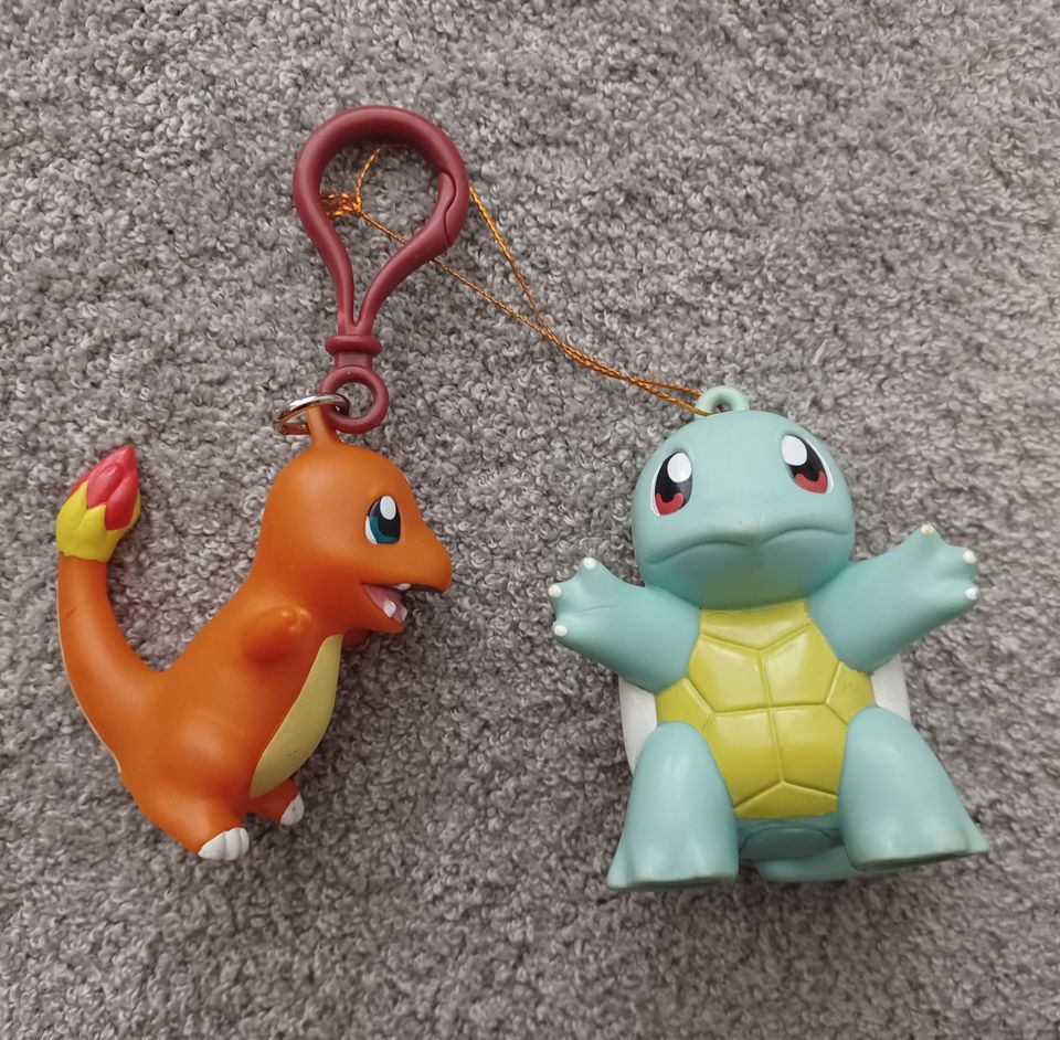 Pokémon vintage lelut, Charmander & Squirtle, 2kpl