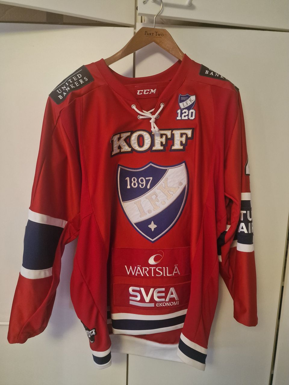 Hifk game worn Teemu Eronen