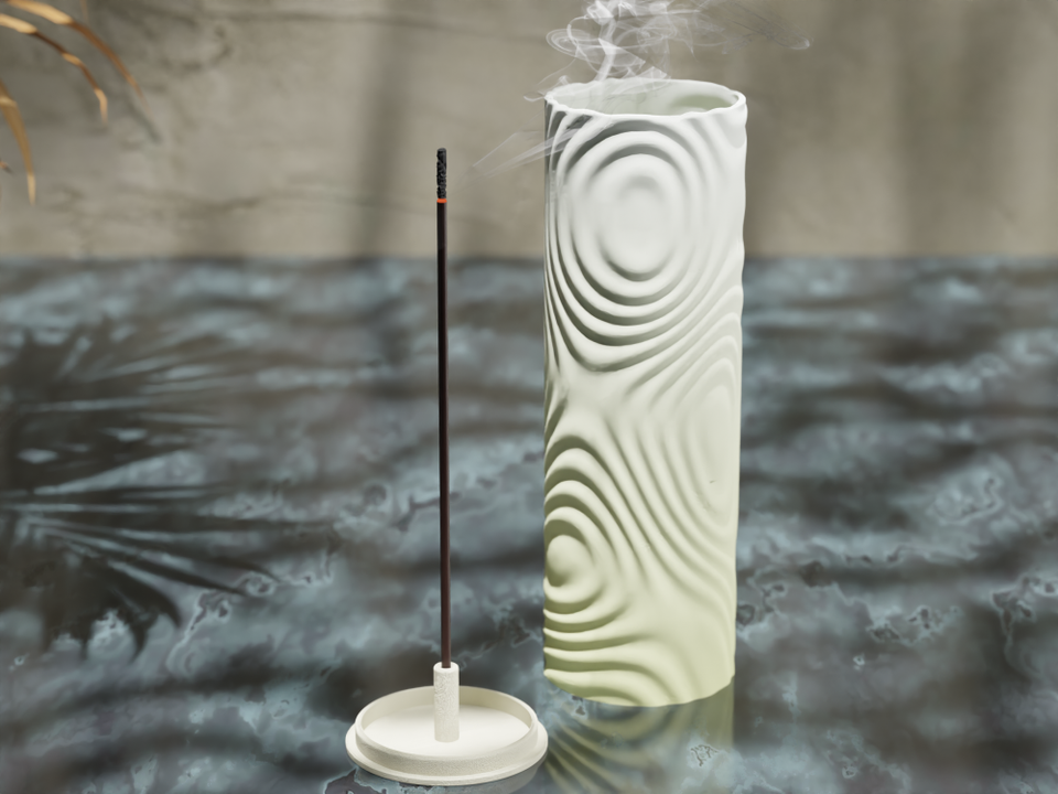 WAVEFORM INCENSE HOLDER Suitsukepidike