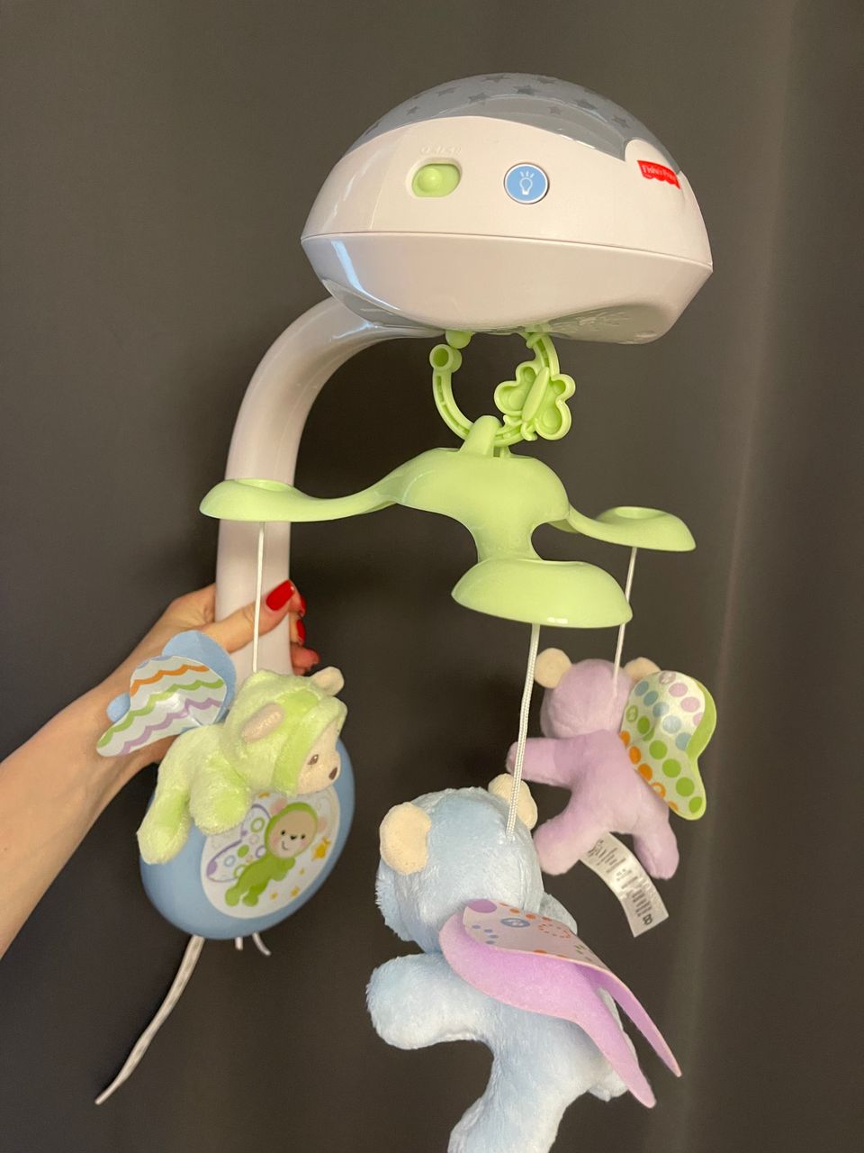 Mobile, Fisher-Price, kolme toimintoa yhdessä