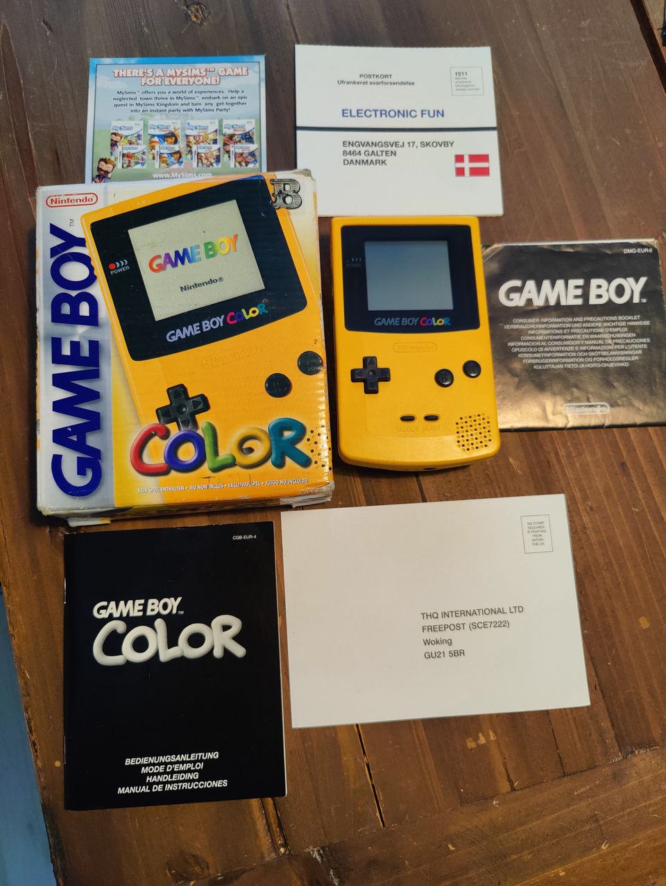 Nintendo gameboy color