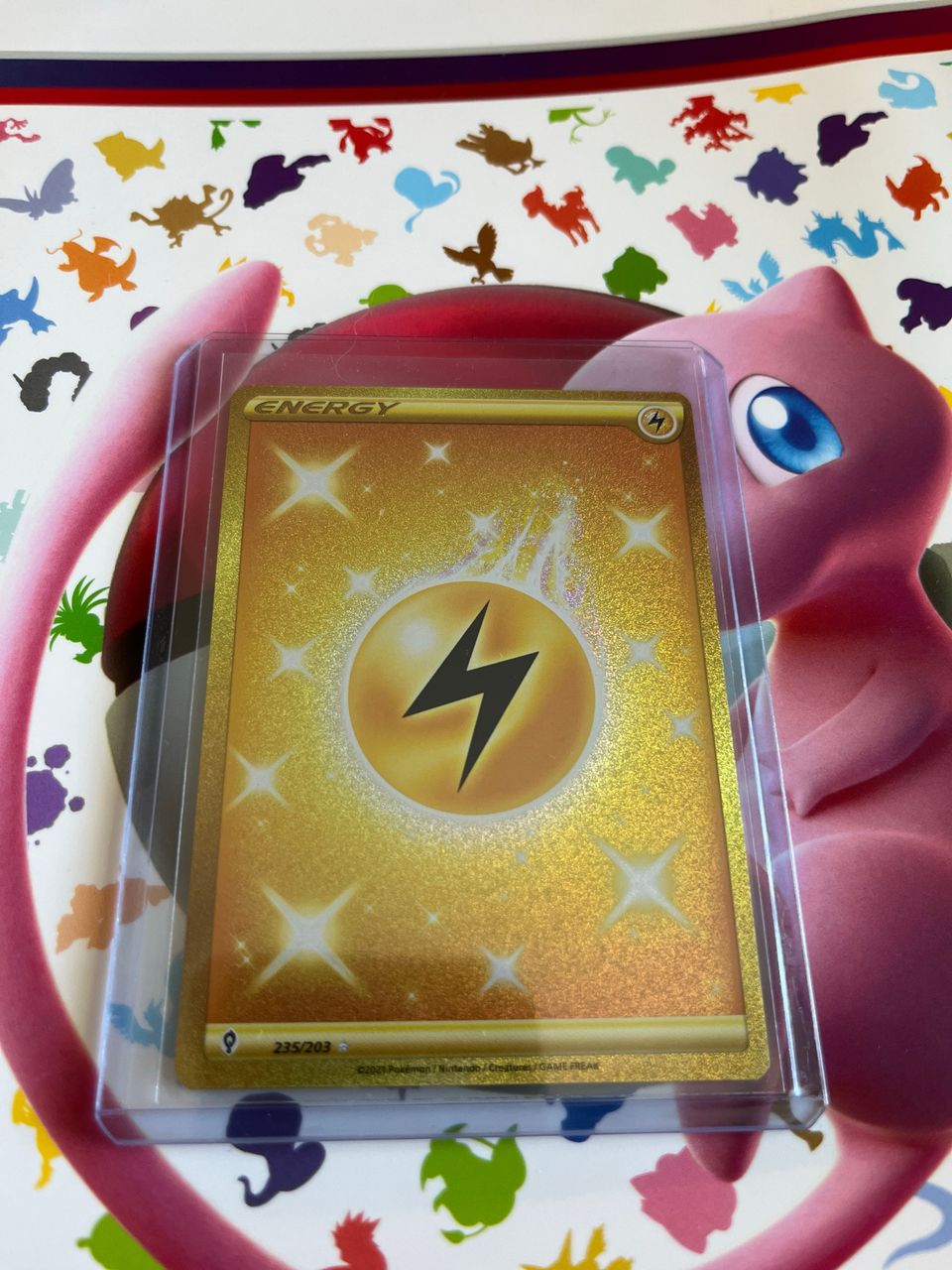 Electric Energy secret rare Pokemon kortti