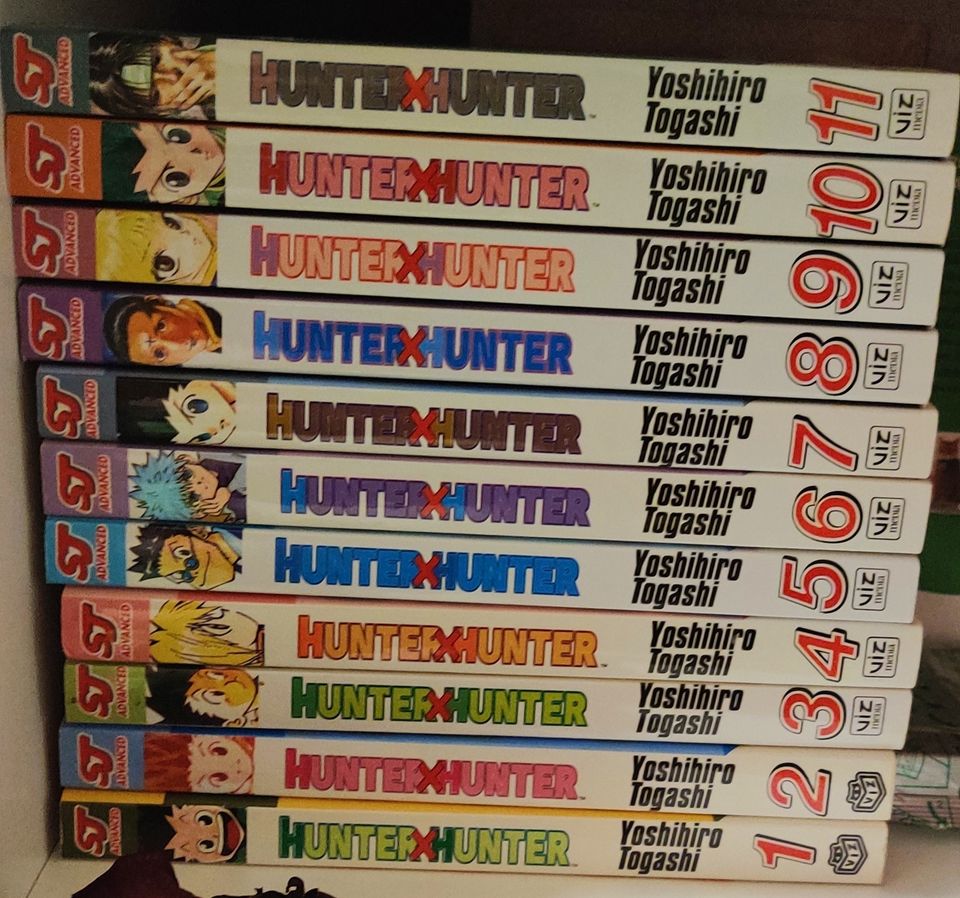 Hunter x hunter manga englanniksi 1-11