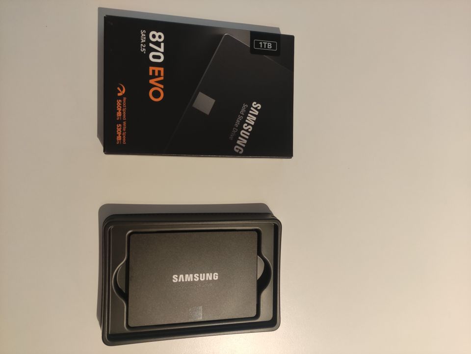 Samsung 870 EVO 1 tb ssd