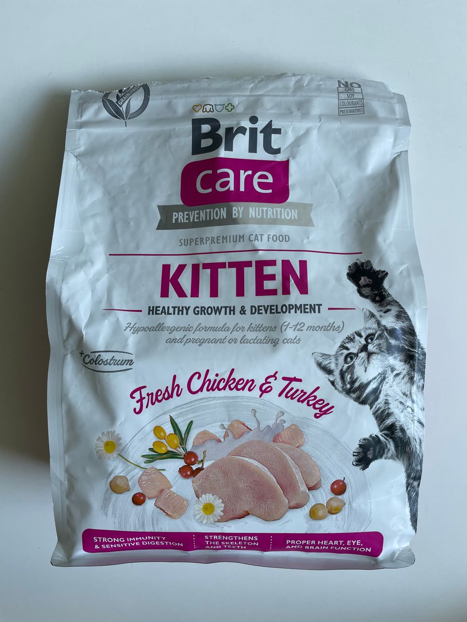 Britt Care Cat Grain-Free Kitten Healthy Growth & Development -kissanruokaa