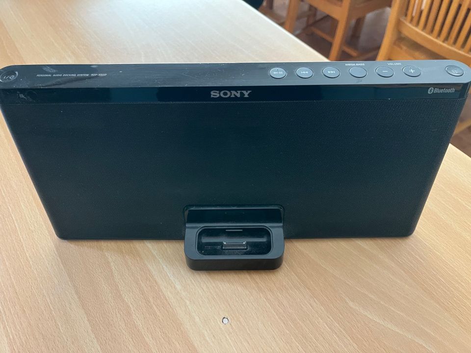 Sony rdp-x60ip bluetooth kaiutin (aux)