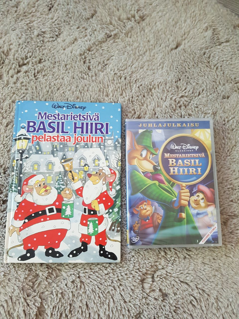 Basil hiiri uusi dvd ja kirja