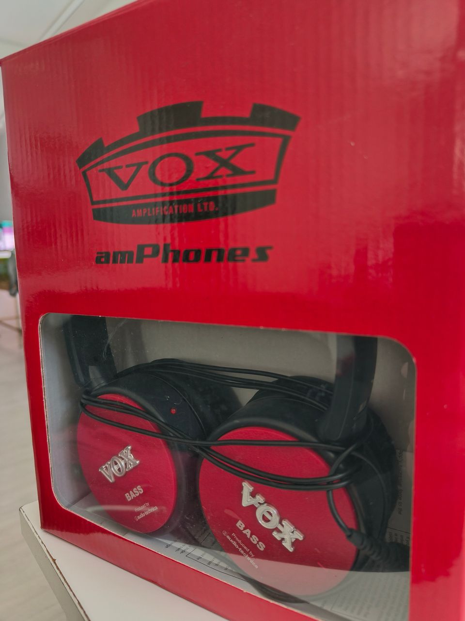 VOX amPhones Bass kuulokkeet