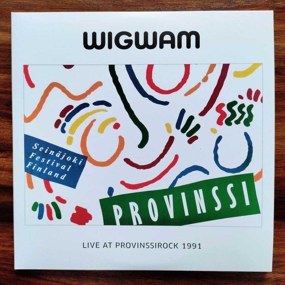 Wigwam live at provinssirock 1991 2 LP