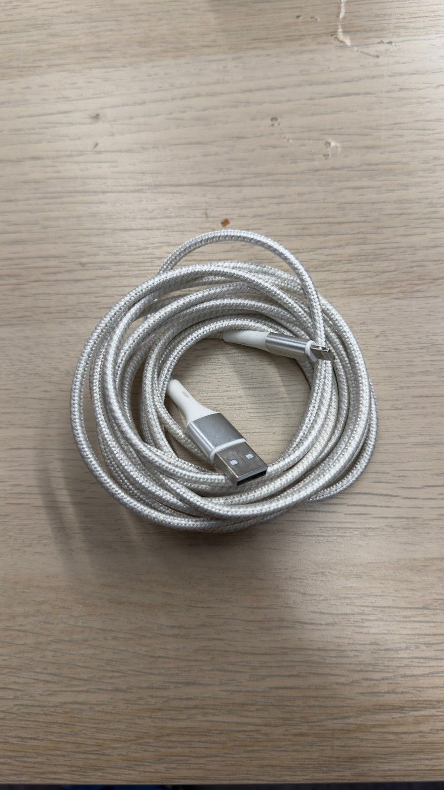USB to Apple Lightning cable