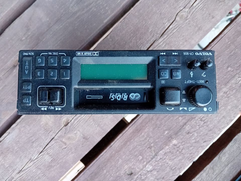 Volvo cr 906 RDS radio/c-kasettisoitin