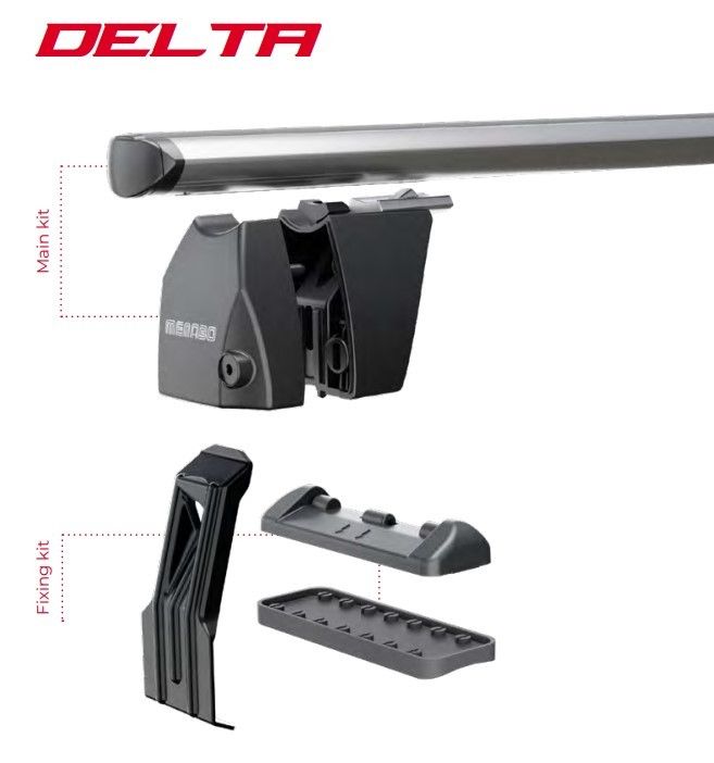 Menabo Delta XL Universal 141cm kattotelineet