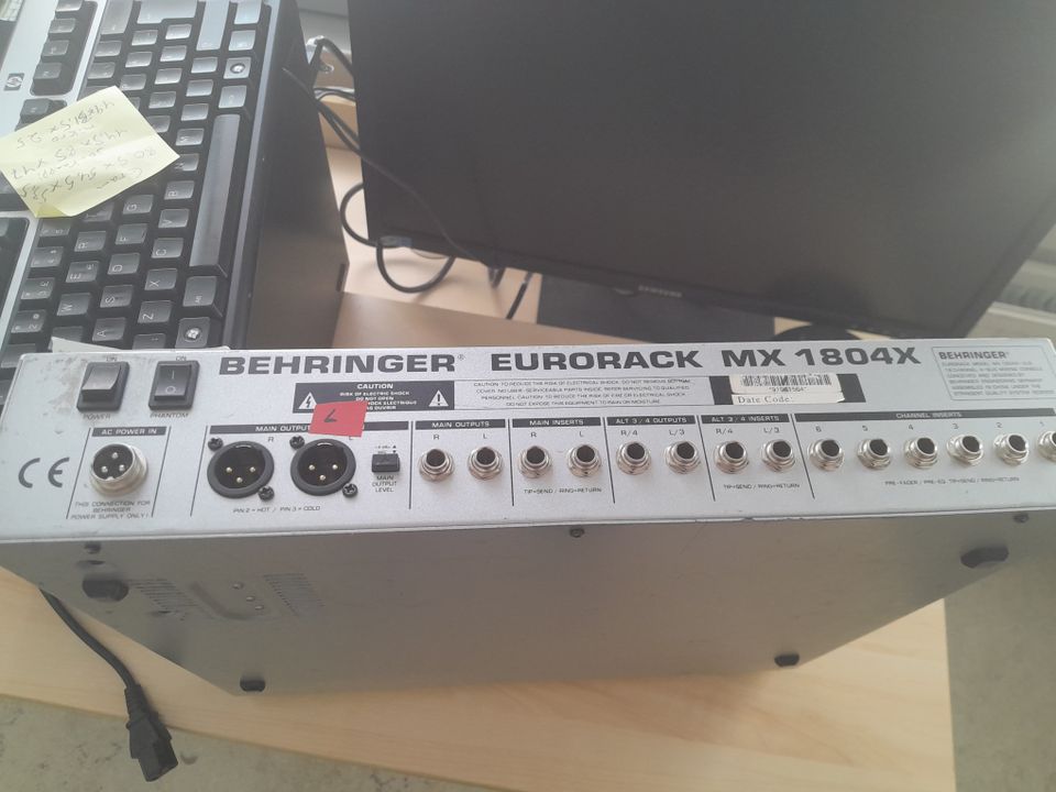 Behringer eurorack MX 1804X