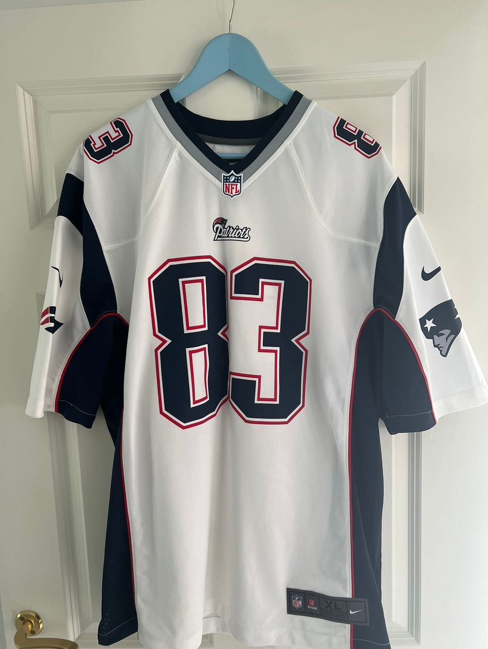 NFL New England Patriots pelipaita Wes Welker koko XL
