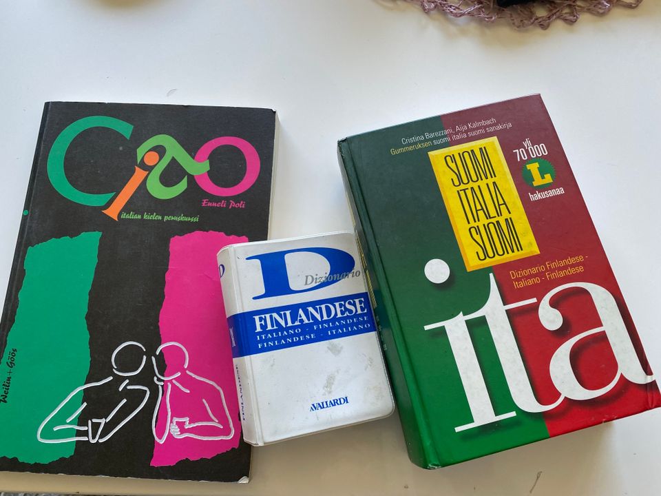 Italiankielen kirjoja
