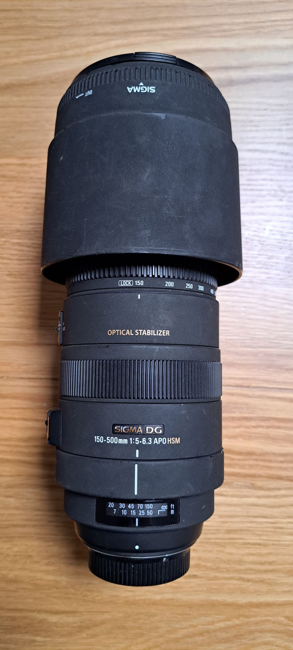 Sigma DG 150-500mm F5-6.3 apo hsm nikon