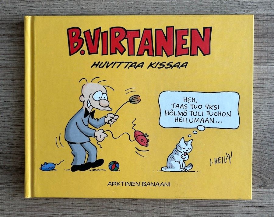 B. Virtanen - Huvittaa kissaa