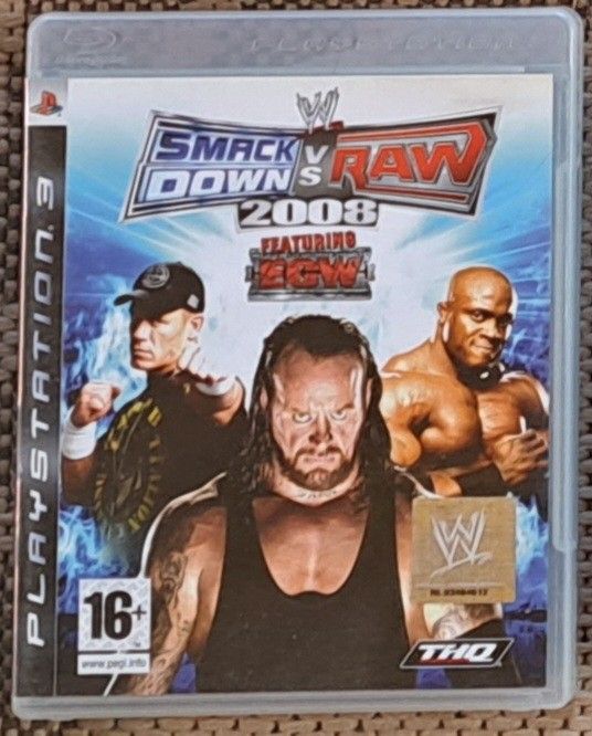 Smack down vs raw 2008 playstation 3