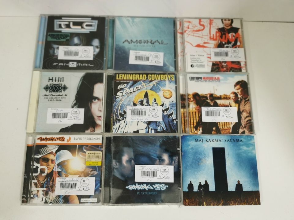 CD levyjä