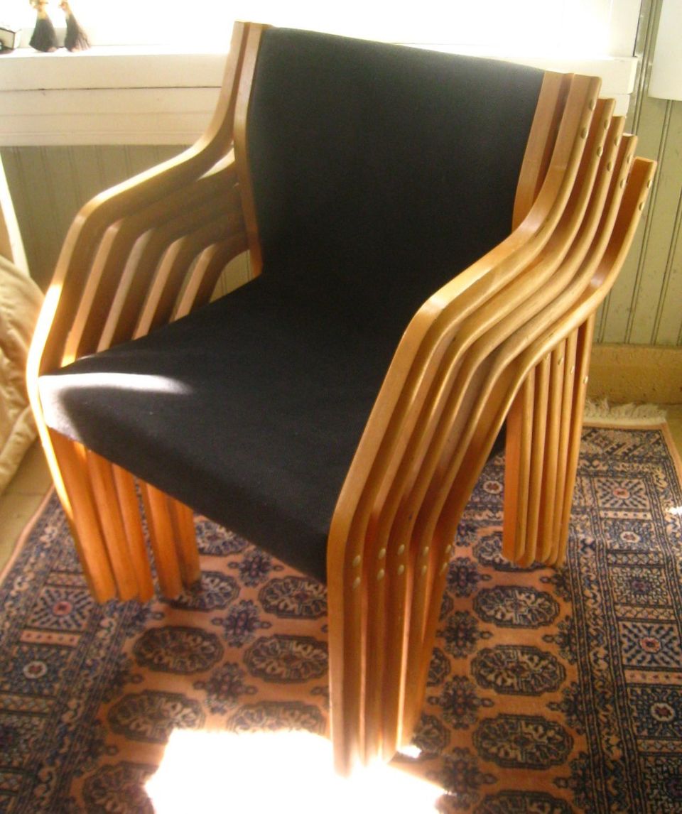 Vintage, pinottavat tuolit 70-80 -luvuilta, 5 kpl