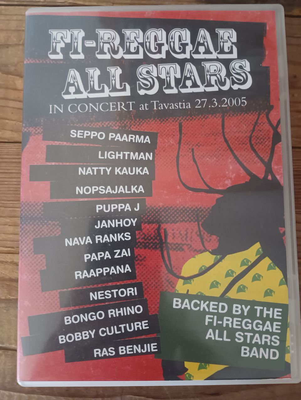 FI-Reggae All Stars on concert at Tavastia 27.3.2005 DVD