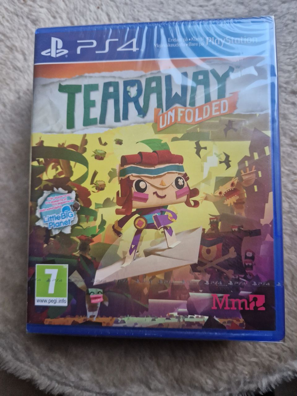 Tearaway unfolded ps4 peli