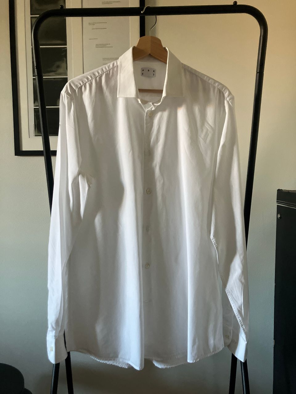 Asket: the poplin shirt, 41 long