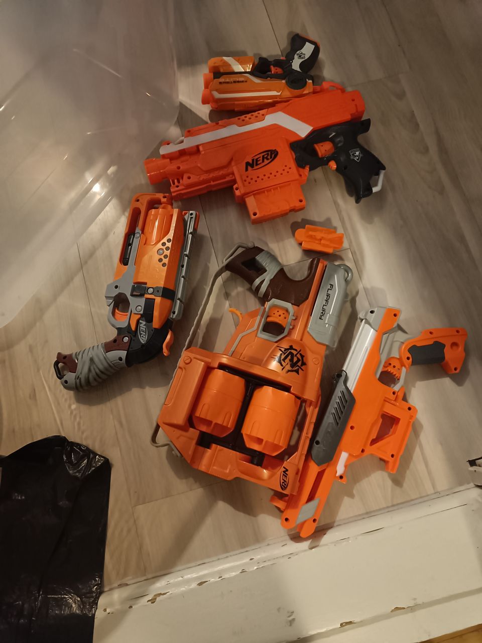 Nerf pyssyjä