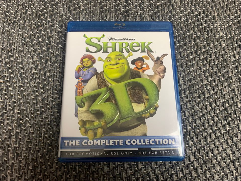 Shrek 3D - The Complete Collection - Blu-ray