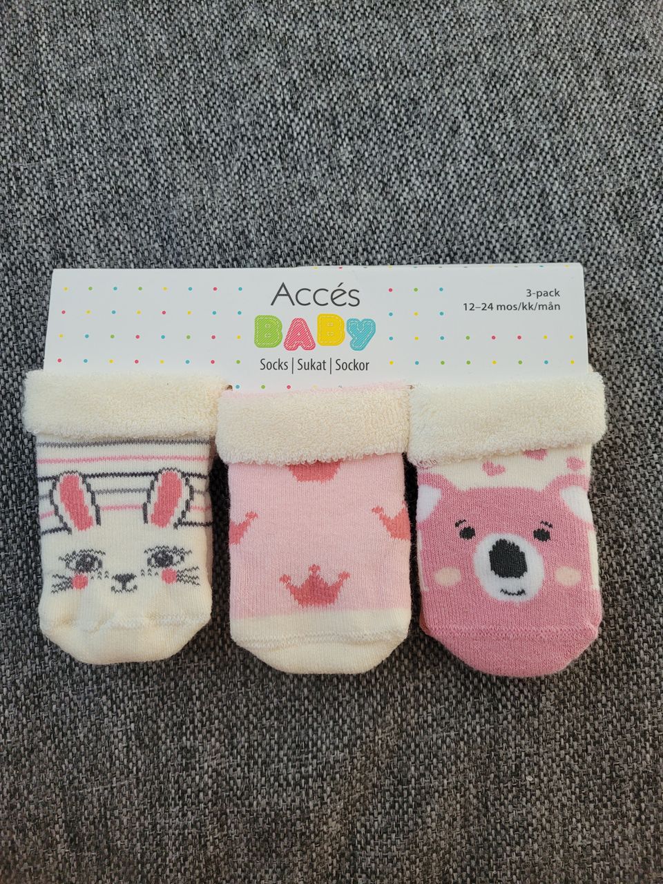 Uudet vauvan sukat