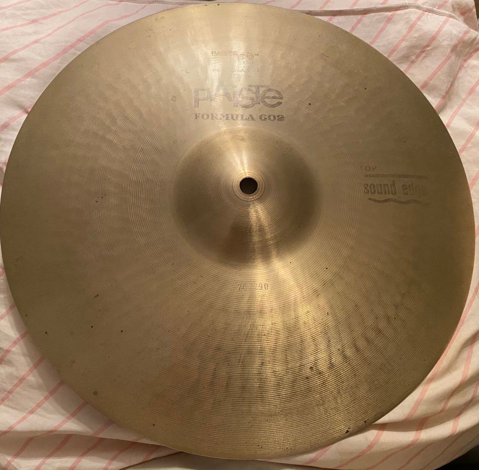 Paiste Formula 602 sound edge hh 14 tuumaa vm 1977