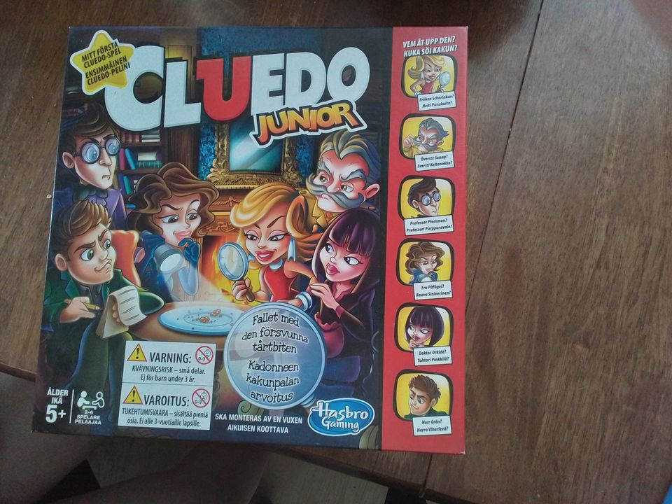 Cluedo junior lautapeli