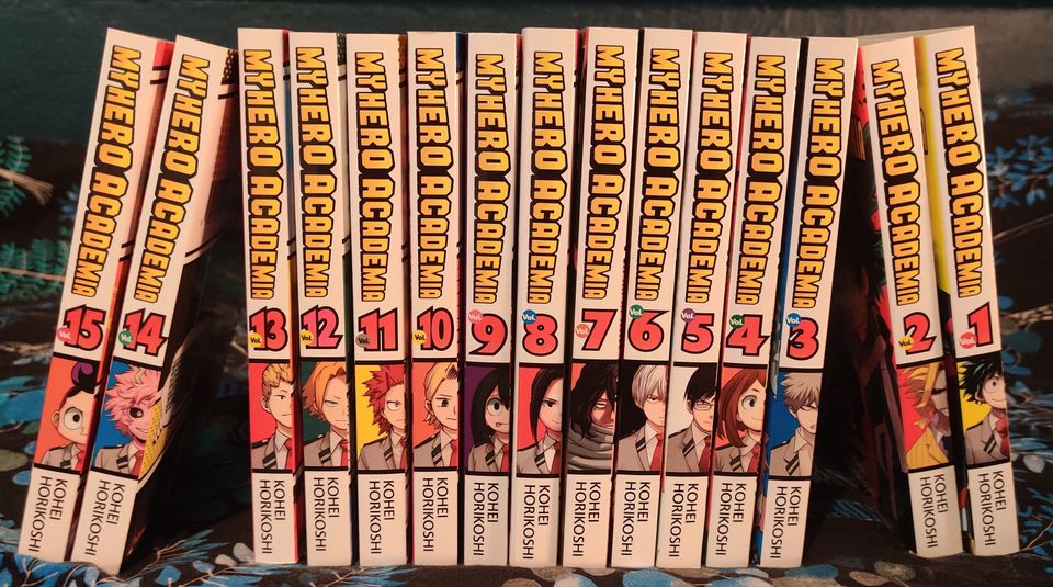 My hero academia manga suomeksi 1-15