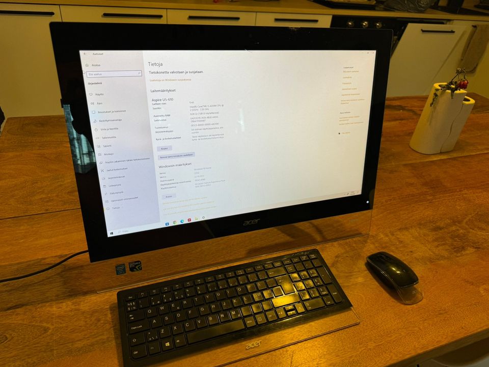Acer Aspire All in one pöytäkone