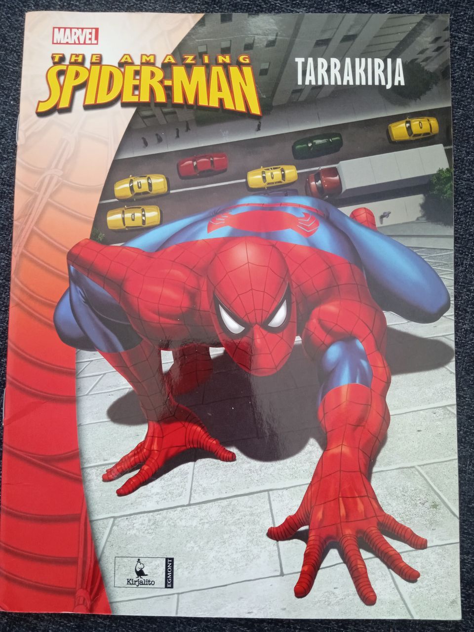 Spiderman tarrakirja 60 tarraa spk