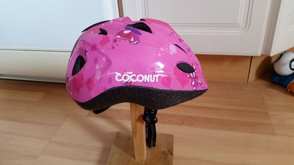 Coconut Krypto pyöräilykypärä S-koko pinkki