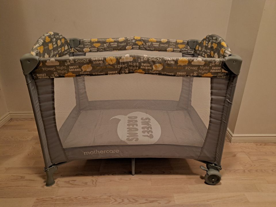 MOTHERCARE travel cot
