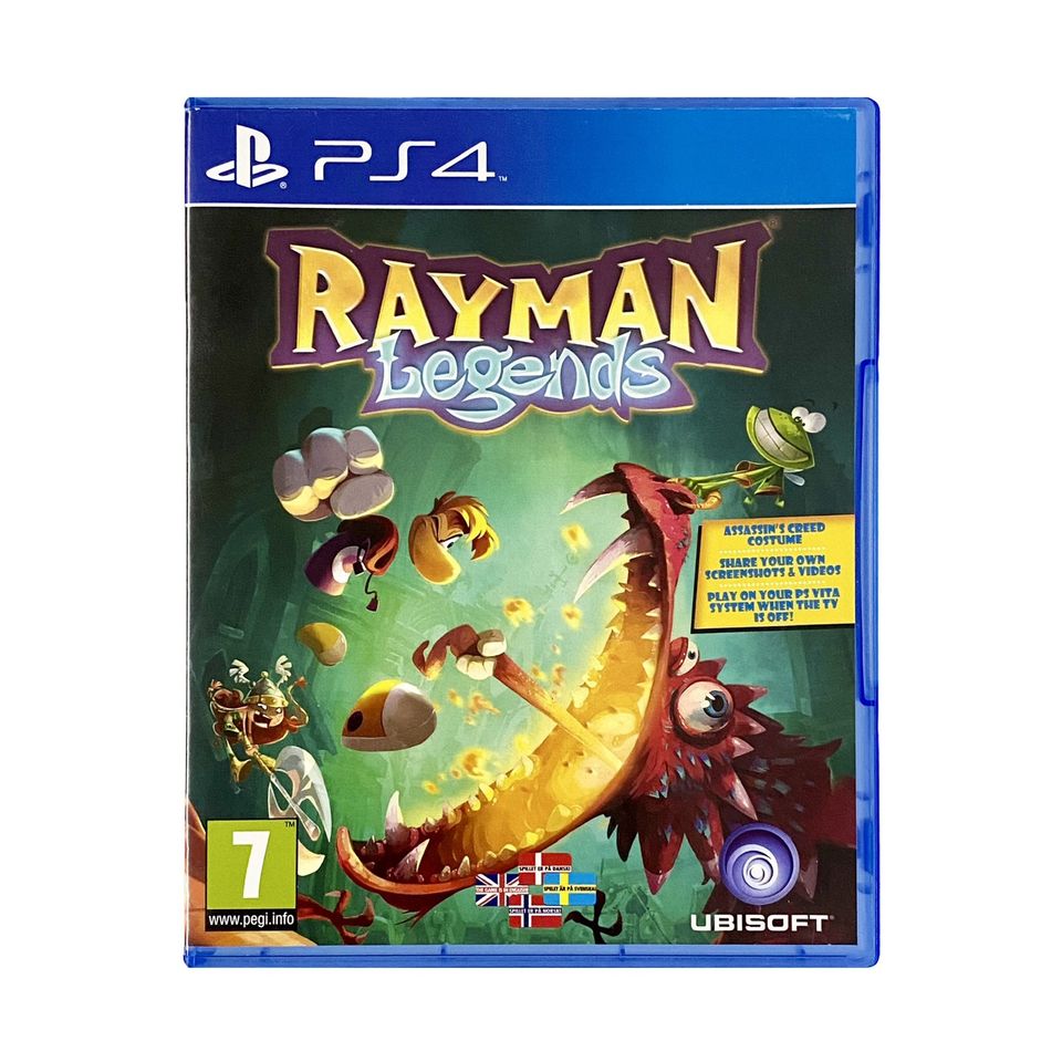 Rayman Legends - PS4/PS5 (+löytyy paljon muita pelejä)