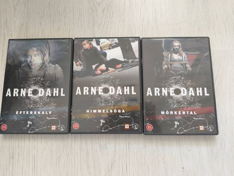Arnedahl 3 leffaa dvd