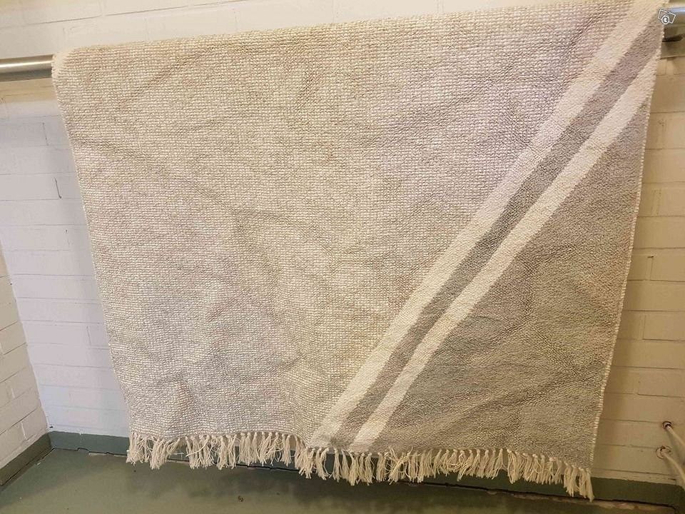 Matto valkoinen - harmaa 150x230cm, carpet