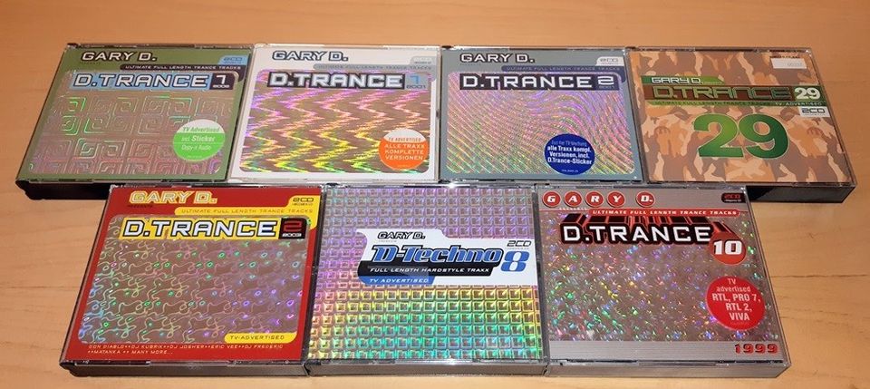 Gary D. presents D.Trance ym. (CD Box valikoima)