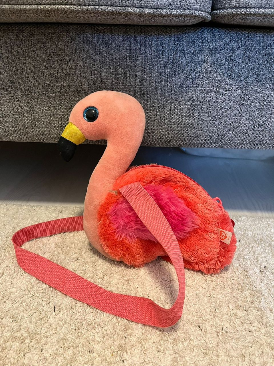Lasten flamingo laukku