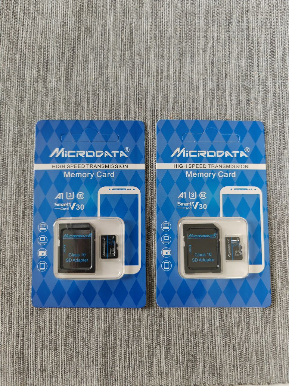 Uudet Microdata micro sd muistikortit 32GB 2 kpl