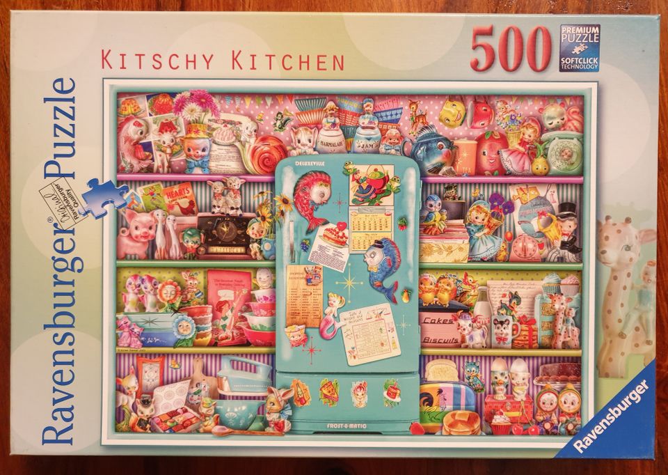 Ravensburger palapeli Kitschy Kitchen