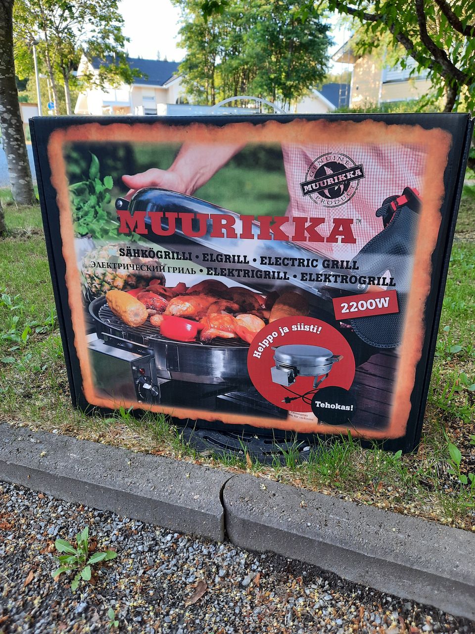 Muurikka sähkögrilli