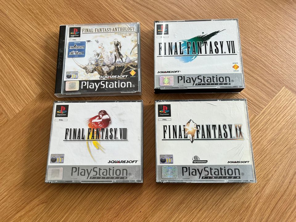 Final Fantasy VII / VIII / IX / Anthology (PS1)