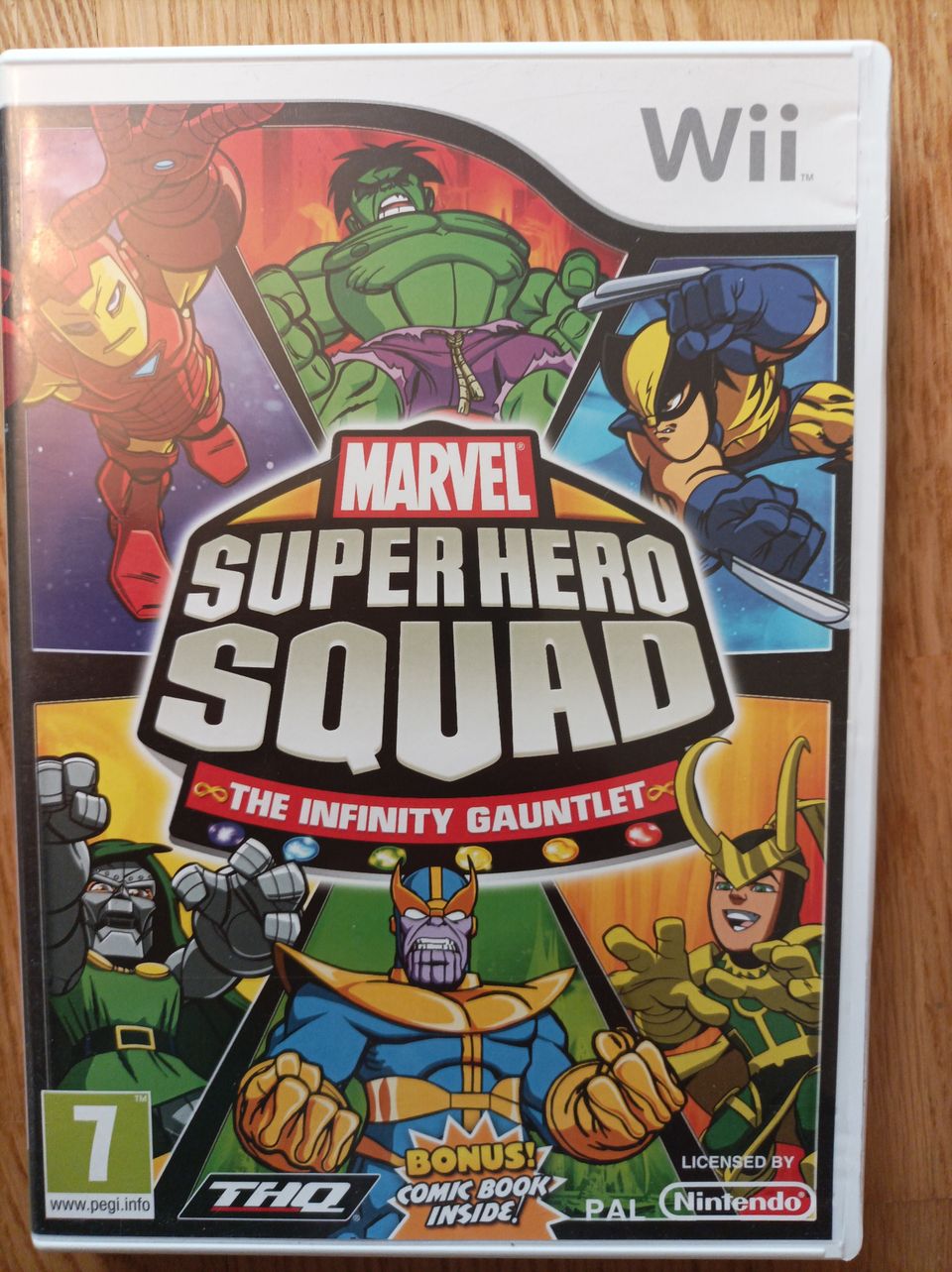 Wii-peli: Marvel Super Hero Squad